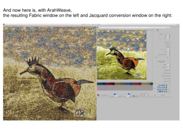 arahne jacquard software